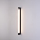 Lineo sieninis šviestuvas 16/4008-90 tekstūruotas juodas, LED 16 W 1530 lm, CRI90 CL.I IP44, Kelvinas 2700 K–3000 K, slankusis jungiklis, dim. triakas, ON-DEMAND **