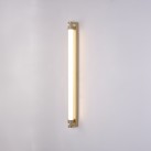 Lineo sieninis šviestuvas 16/4008-90 Tech Gold, LED 16 W, 1530 lm, CRI 90, klasė I, IP44, 2700–3000 K, slankusis jungiklis, dimerizavimas, DALI/Push, ON-DEMAND **