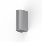 Glowi sieninis šviestuvas 16/4011, šlifuotas aliuminis, LED 2x5,5 W, 1060 lm, CRI 90, CL.I IP65, 2700–3000 K, slankusis jungiklis, MULTI-PACK