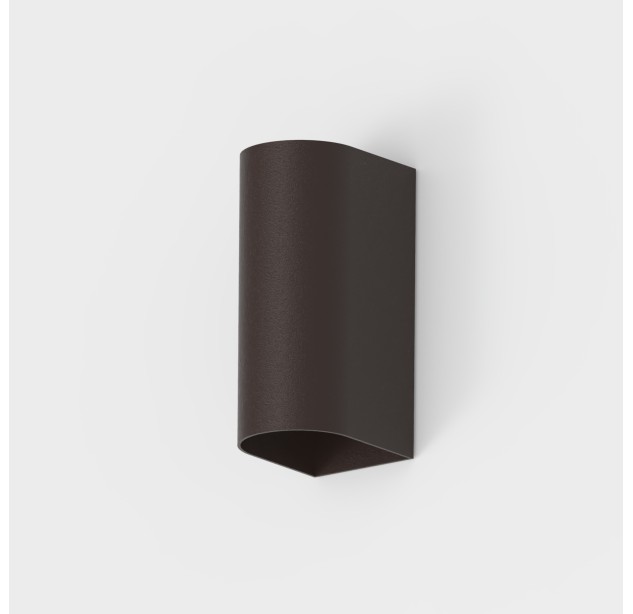 Glowi sieninis šviestuvas 16/4011 Corten, LED 2x5,5 W 1060 lm, CRI90 CL.I IP65, Kelvin 2700 K–3000 K, slankusis jungiklis, MULTI-PACK