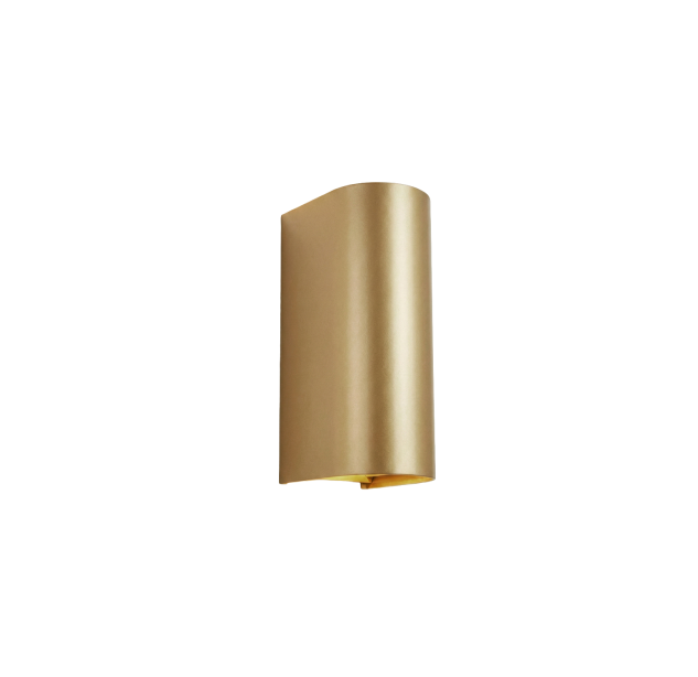 Glowi sieninis šviestuvas 16/4011 Tech Gold, LED 2x5,5 W, 1060 lm, CRI 90, CL.I, IP65, 2700–3000 K, slankusis jungiklis, MULTI-PACK