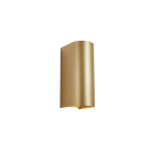 Glowi sieninis šviestuvas 16/4011 Tech Gold, LED 2x5,5 W, 1060 lm, CRI 90, CL.I, IP65, 2700–3000 K, slankusis jungiklis, MULTI-PACK
