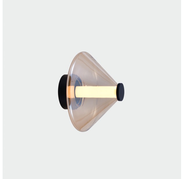 Yara sieninis šviestuvas %D8250 mm gintaro spalvos, LED 9,5 W 2700 K 855 lm, CRI90 CL.I, MULTI-PACK