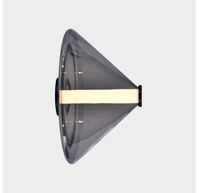 Yara sieninis šviestuvas %D8350 mm Fum%E9, LED 14,5 W 2700 K 1315 lm, CRI90 CL.I, MULTI-PACK