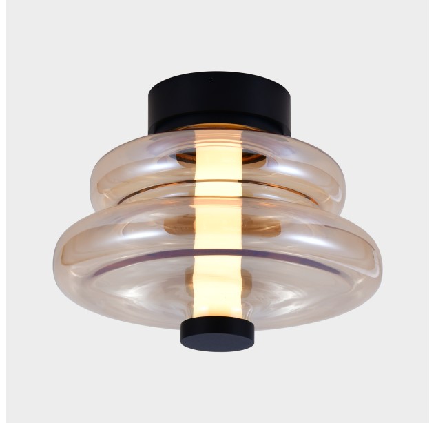 Sira sieninis šviestuvas %D8250 mm gintaro spalvos, LED 9,5 W 2700 K 855 lm, CRI90 CL.I, MULTI-PACK