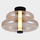 Sira sieninis šviestuvas %D8350 mm gintaro spalvos, LED 14,5 W 2700 K 1315 lm, CRI90 CL.I, MULTI-PACK