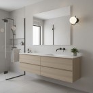 Maui sieninis šviestuvas 16/8163, matinė juoda, LED E27 15 W, CL.II IP44, be stiklinio gaubto