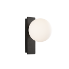 Kin sieninis šviestuvas 16/8169 tekstūruotas juodas/opalas, LED 8 W 2700 K 370 lm, CRI90 CL.I, integruotas LED, dim. DALI/Push, ON-DEMAND **