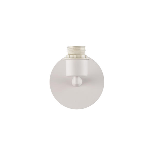 Stilo sieninis šviestuvas 16/8202 tekstūruotas baltas, LED E27 15 W, CL.I, be gaubto