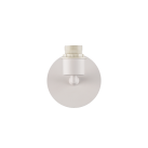 Stilo sieninis šviestuvas 16/8202 tekstūruotas baltas, LED E27 15 W, CL.I, be gaubto