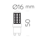 Lemputė 62105 LED G9 4 W 360° 3000 K 400 lm CRI80