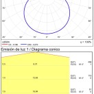 Lemputė 62126 LED E27 6W 190%BA 4000K 660lm CRI80