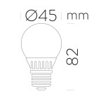 Lemputė 62434 LED E27 9 W 180%BA 3000 K 1100 lm CRI80