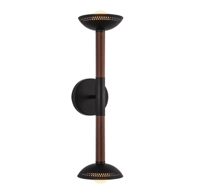 Sieninis šviestuvas ARDEN 13W 3000K ALM-ARDEN-LED-2WB-MB dimeriuojamas Sieninis šviestuvas ARDEN 13W 3000K ALM-ARDEN-LED-2WB-MB dimeriuojamas