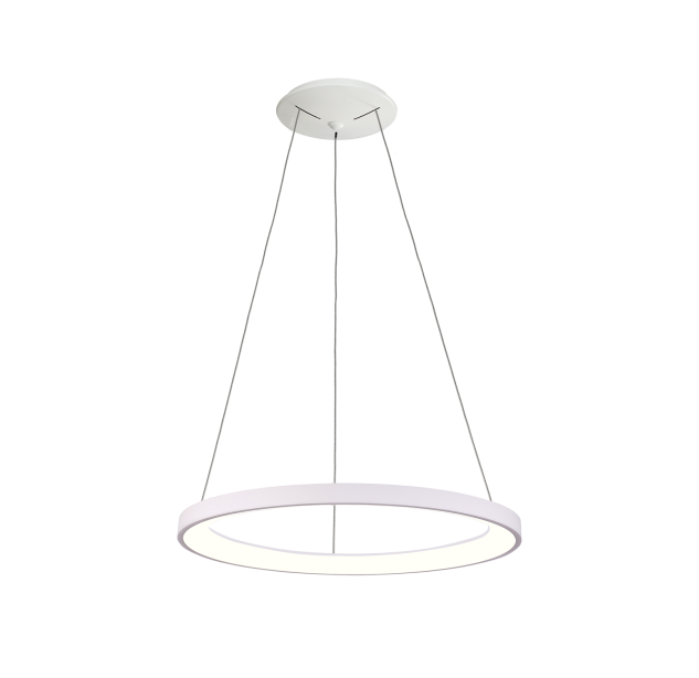 Grace pakabinamas šviestuvas 3848/58 Tekstūruotas baltas, LED 44 W 3960 lm, CRI90 CL.I, integruotas LED, 2700 K–3000 K–4000 K slankusis jungiklis