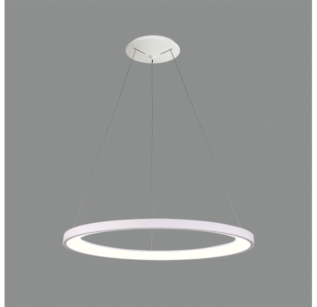 Grace pakabinamas šviestuvas 3848/78 Tekstūruota balta, LED 77 W 6930 lm, CRI90 CL.I, integruotas LED, 2700 K–3000 K–4000 K slankusis jungiklis, dim. DALI/Push, ON-DEMAND **