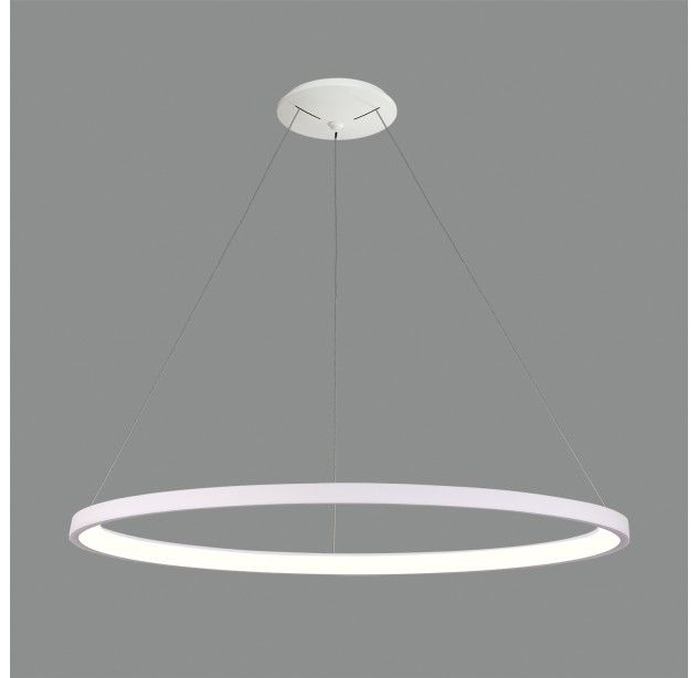 Grace pakabinamas šviestuvas 3848/98 Tekstūruota balta, LED 89 W 8000 lm, CRI90 CL.I, integruotas LED, 2700 K–3000 K–4000 K slankusis jungiklis, dim. DALI/Push, ON-DEMAND **