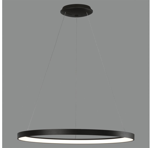 Grace pakabinamas šviestuvas 3848/98 Tekstūruotas juodas, LED 89 W 8000 lm, CRI90 CL.I, integruotas LED, 2700 K–3000 K–4000 K slankusis jungiklis