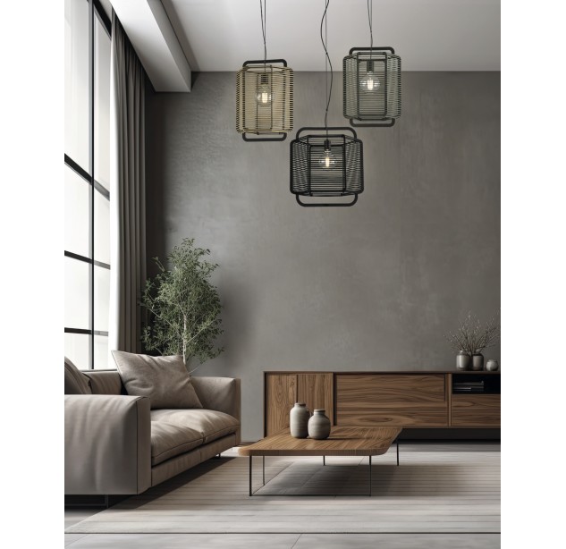 Pakabinami šviestuvai Corda 15 LED E27   C39013NAL