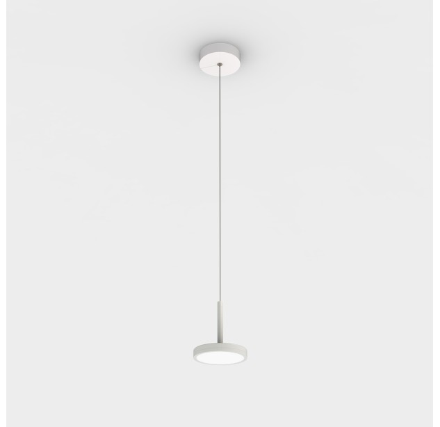 Corvus pakabinamas šviestuvas %D8200mm tekstūruotas baltas, LED 12,5 W 3000 K 1425 lm, CRI90 CL.I, dim. Triac, ON-DEMAND **