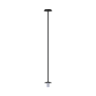 Parma pakabinamas šviestuvas Tija, matinė juoda, LED E27 15 W, CL.II, be stiklinio gaubto