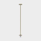 Parma pakabinamas šviestuvas Tija Matt Antique Gold, LED E27 15W, CL.II, be stiklinio gaubto