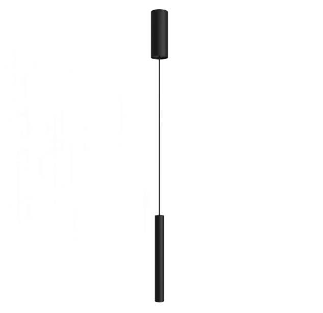 Pipe SLIM pakabinamas šviestuvas 3986/32 %D832x300mm tekstūruotas juodas, LED COB 5W 4000K 650lm, CRI90 CL.I, integruotas LED, dim. DALI/Push, ON-DEMAND **