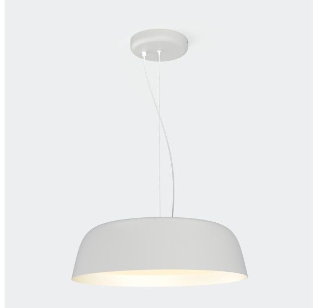Oslo pakabinamas šviestuvas %D8510mm tekstūruotas baltas, LED 22W 2580lm, CRI90 CL.I, 2700K-3000K-4000K slankusis jungiklis, dim. DALI/Push, ON-DEMAND **