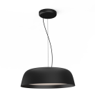Oslo pakabinamas šviestuvas %D8510mm tekstūruotas juodas, LED 22W 2580lm, CRI90 CL.I, 2700K-3000K-4000K slankusis jungiklis