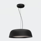 Oslo pakabinamas šviestuvas %D8510mm tekstūruotas juodas, LED 22W 2580lm, CRI90 CL.I, 2700K-3000K-4000K slankusis jungiklis, dim. DALI/Push, ON-DEMAND **
