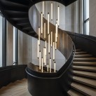 Lineo pakabinamas šviestuvas 600 mm, tekstūruotas juodas, LED 11 W, 1050 lm, CRI 90, CL.I, 2700–3000 K, slankusis jungiklis, dimeriškas, triakas, ON-DEMAND **