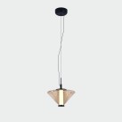 Yara pakabinamas šviestuvas %D8250 mm Gintaro spalvos, LED 9,5 W 2700 K 855 lm, CRI90 CL.I, DAUGIAU PAKETŲ