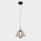 Sira pakabinamas šviestuvas %D8250 mm Gintaro spalvos, LED 9,5 W 2700 K 855 lm, CRI90 CL.I, DAUGIAU PAKETŲ