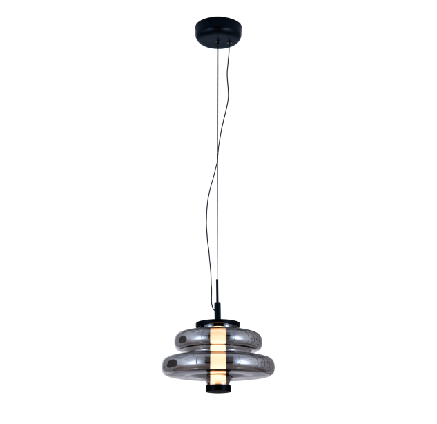 Sira pakabinamas šviestuvas %D8250 mm Fum%E9, LED 9,5 W 2700 K 855 lm, CRI90 CL.I, MULTI-PACK