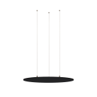 „Sound“ pakabinamas šviestuvas %D8700mm antracito spalvos, be apšvietimo, pagal užsakymą **
