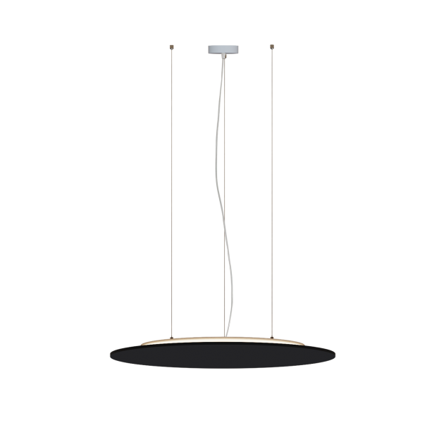 „Sound“ pakabinamas šviestuvas %D8700mm antracito spalvos, LED 25 W, 2700 K, 2360 lm, CRI90, CL.II, ON-DEMAND **