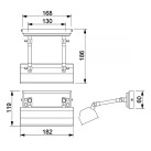 Paveikslų šviestuvas CHAWTON 40W E14 CHAWTON-PLS-PN Paveikslų šviestuvas CHAWTON 40W E14 CHAWTON-PLS-PN
