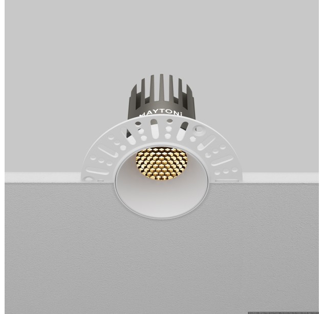 Įleidžiamas šviestuvas DIP 10W 2700K DL119-10W-2.7K-TRS-W