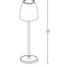 Stalinis lauko šviestuvėlis LED 2W 3000K E193 Stalinis lauko šviestuvėlis LED 2W 3000K E193