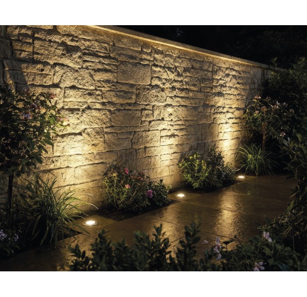 Nemo Recessed 2047/10 Nerūdijantis plienas AISI316, LED GU10 8 W, CL.I IP67