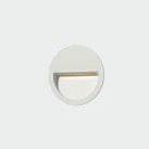 Spica Recessed 2061 Tekstūruota balta, LED 2,2 W 299 lm, CRI80 CL.I IP65, 2200 K–2700 K–3200 K–4000 K Slankusis jungiklis
