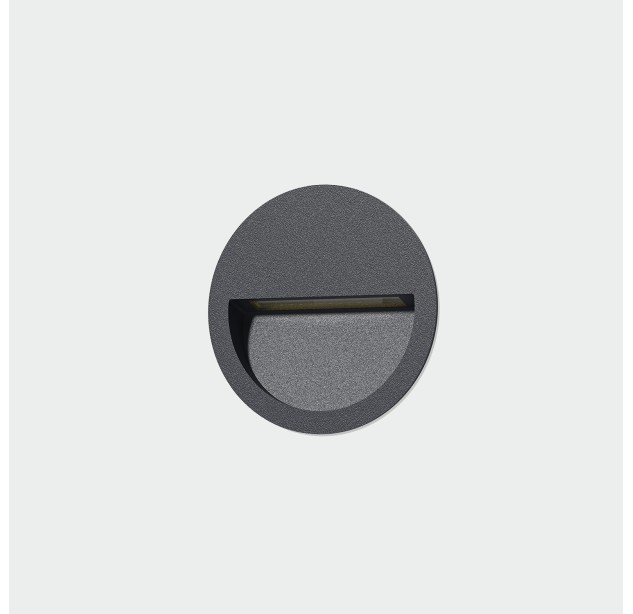 Spica Recessed 2061 Tekstūruotas antracitas, LED 2,2 W 299 lm, CRI80 CL.I IP65, 2200 K–2700 K–3200 K–4000 K Slankusis jungiklis