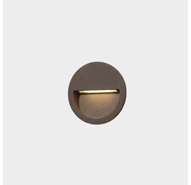 Spica Recessed 2061 Corten, LED 2,2 W, 299 lm, CRI90, CL.I, IP65, 2200 K–2700 K–3200 K–4000 K, slankusis jungiklis, ON-DEMAND **