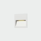 Nashira Recessed 2062 Tekstūruota balta, LED 2,2 W 299 lm, CRI80 CL.I IP65, 2200 K–2700 K–3200 K–4000 K Slankusis jungiklis
