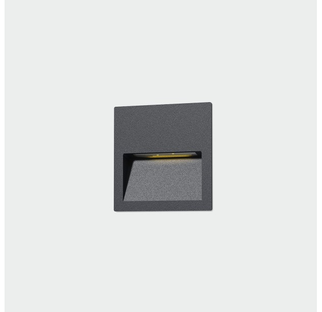 Nashira Recessed 2062 Tekstūruotas antracitas, LED 2,2 W 299 lm, CRI80 CL.I IP65, 2200 K–2700 K–3200 K–4000 K Slankusis jungiklis