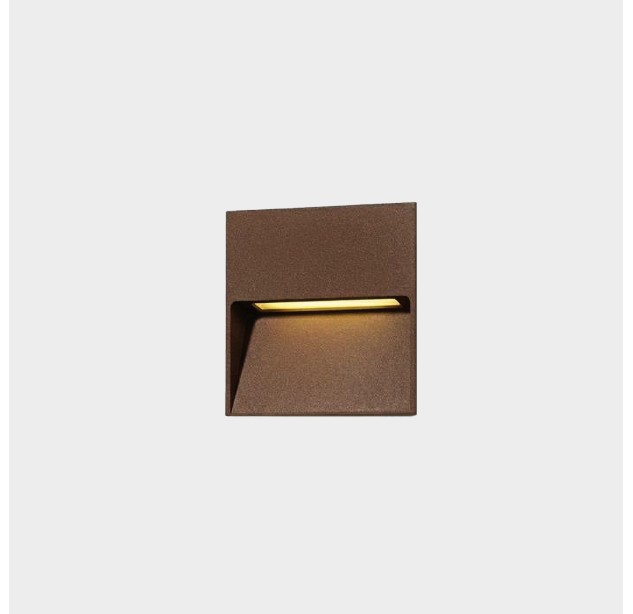 Nashira Recessed 2062 Corten, LED 2,2 W, 299 lm, CRI 90, CL.I, IP65, 2200 K–2700 K–3200 K–4000 K, slankusis jungiklis, ON-DEMAND **