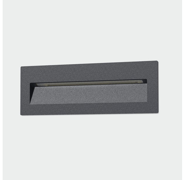 Nashira Recessed 2062 Tekstūruotas antracitas, LED 4,5 W 588 lm, CRI80 CL.I IP65, 2200 K–2700 K–3200 K–4000 K Slankusis jungiklis