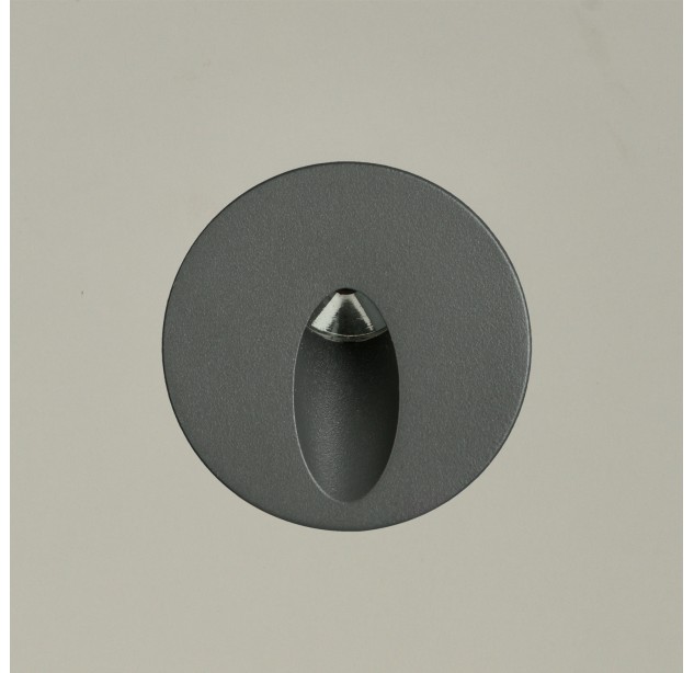 Orion Recessed 2063/6 Tekstūruotas antracitas, LED 3 W, 3000 K, 60 lm, CRI 90, CL.II, IP65