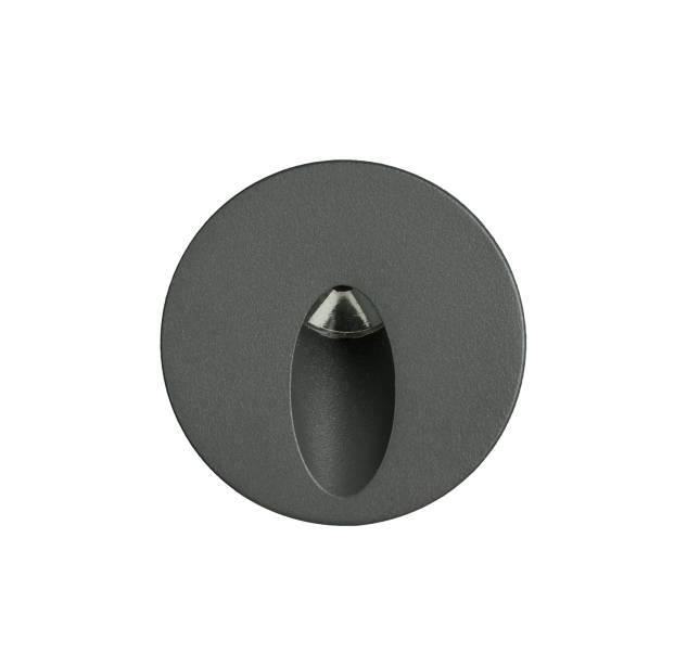 Orion Recessed 2063/6 Tekstūruotas antracitas, LED 3 W, 3000 K, 60 lm, CRI 90, CL.II, IP65