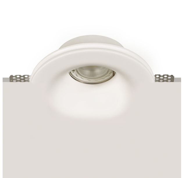Gamma Recessed 3409/12 White, LED GU10 8W, Class II